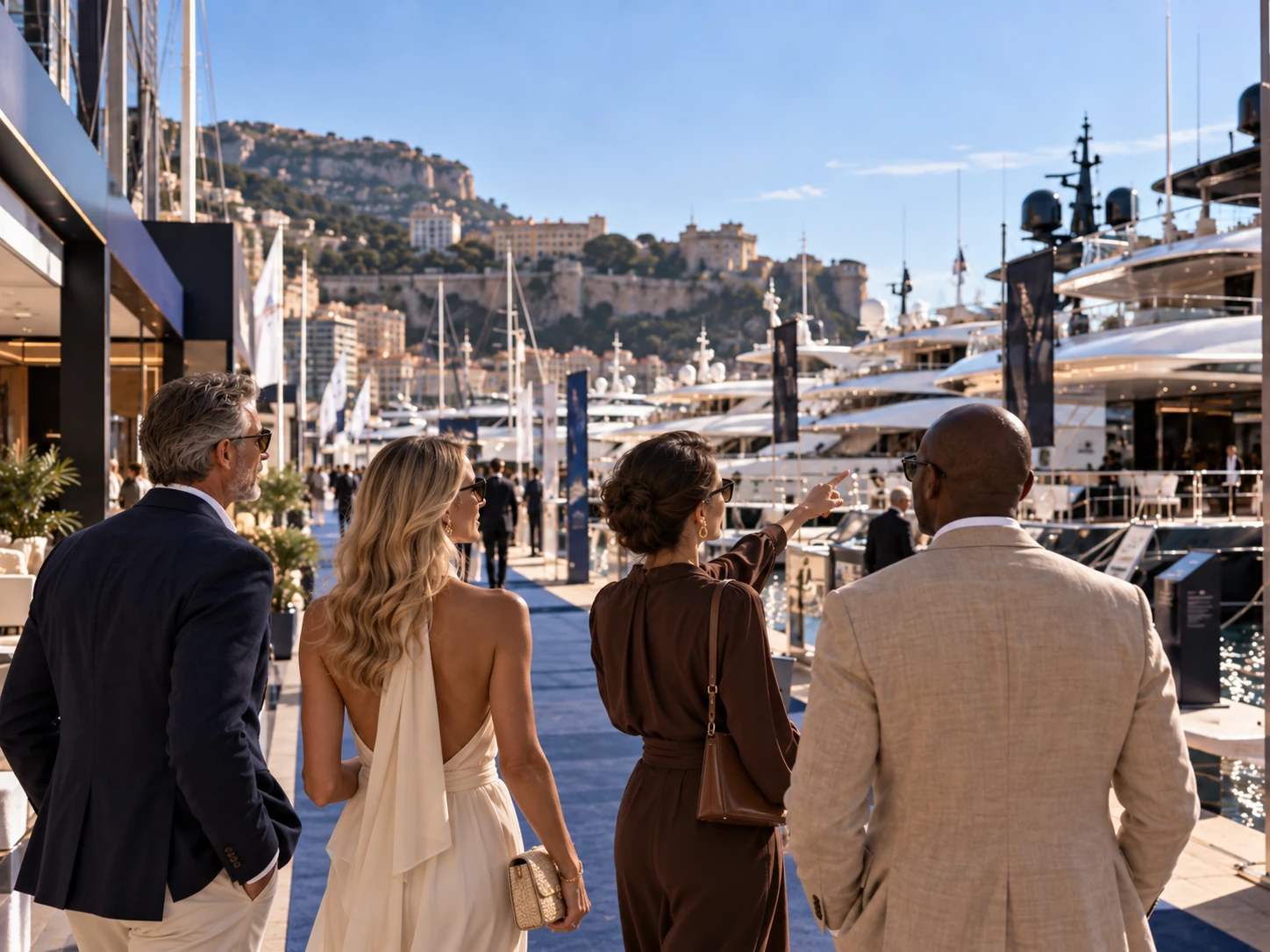 Accès au Monaco Yacht Show