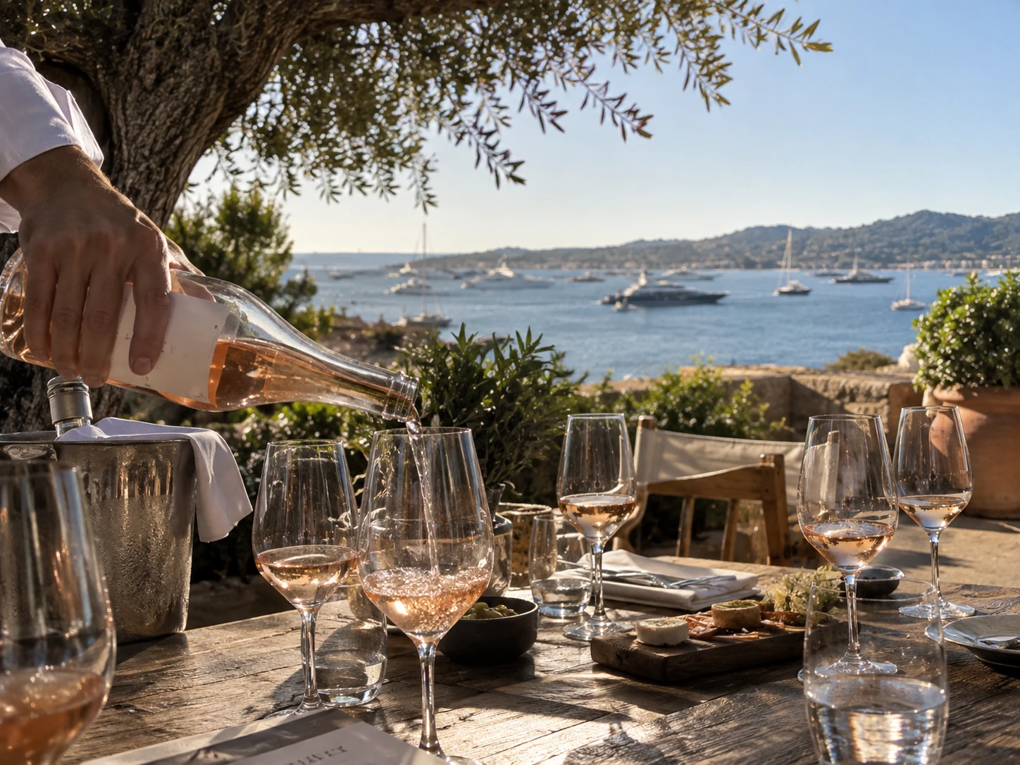 Dégustation dans les domaines de la presqu'île