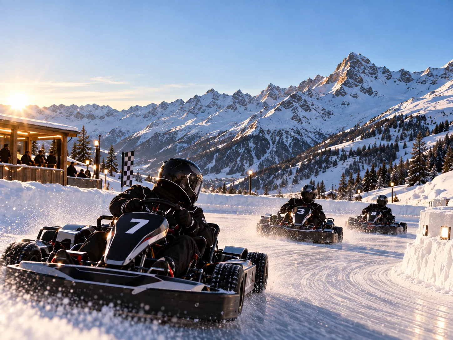 Karting sur glace