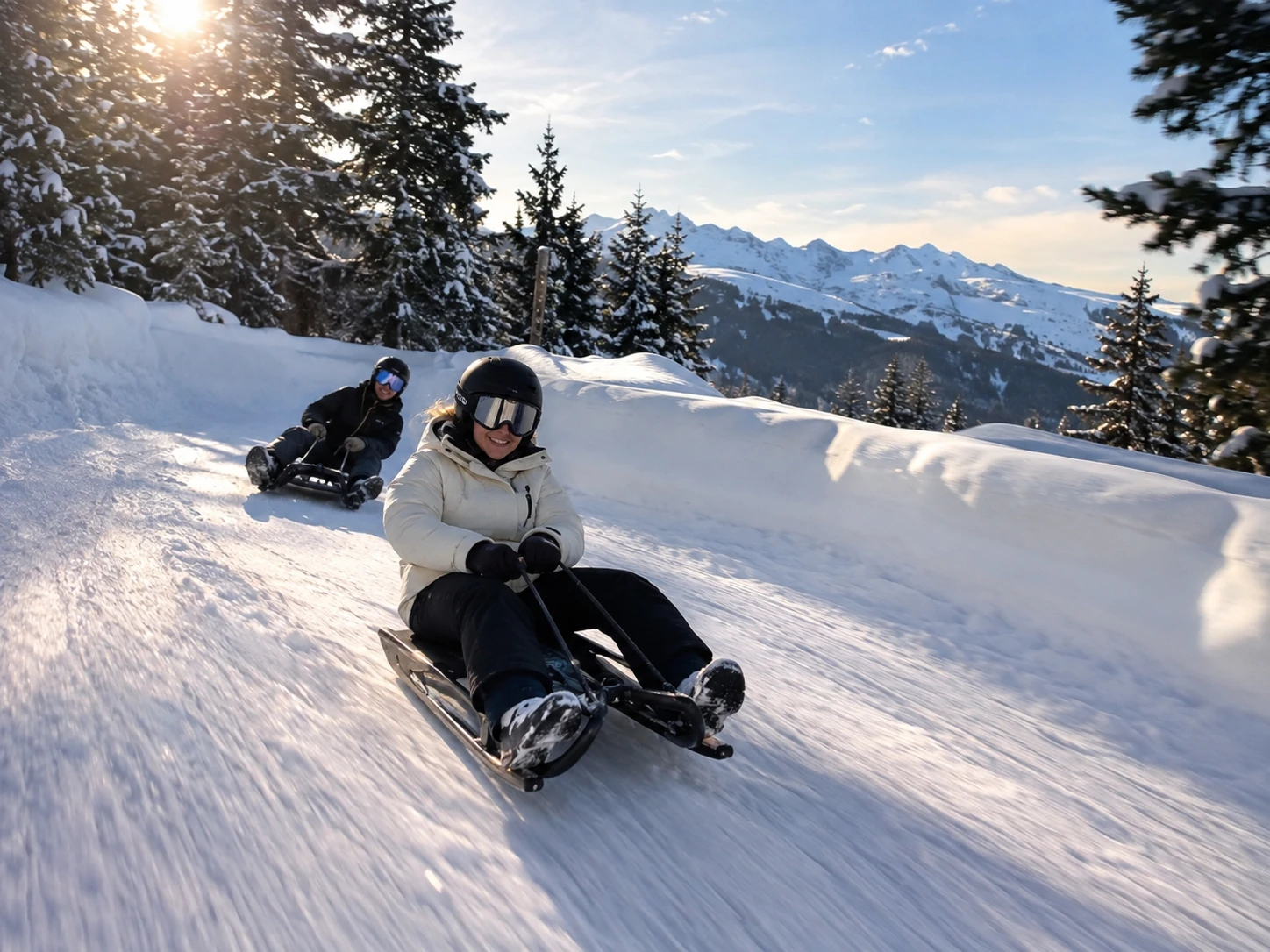 Les pistes de luge