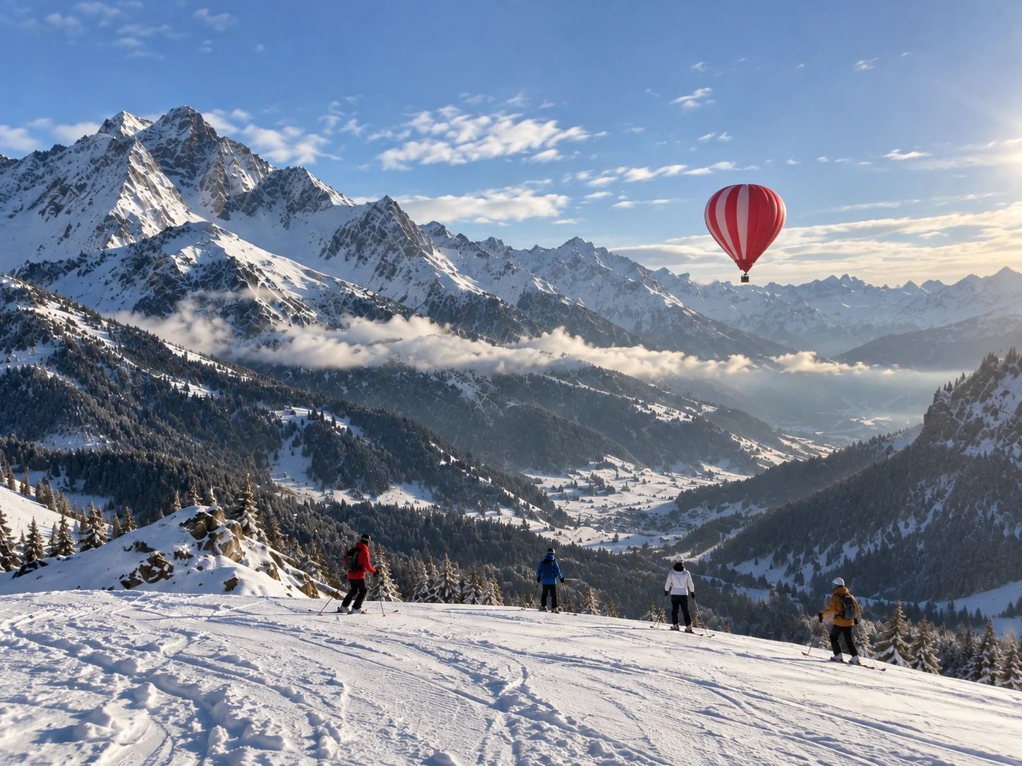 Vol en montgolfière
