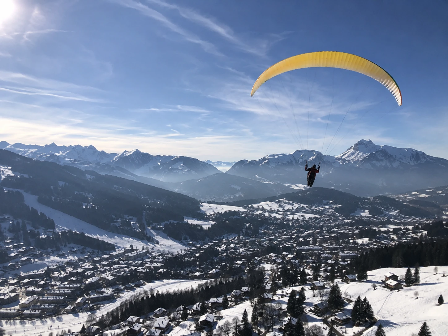 Parapente à ski