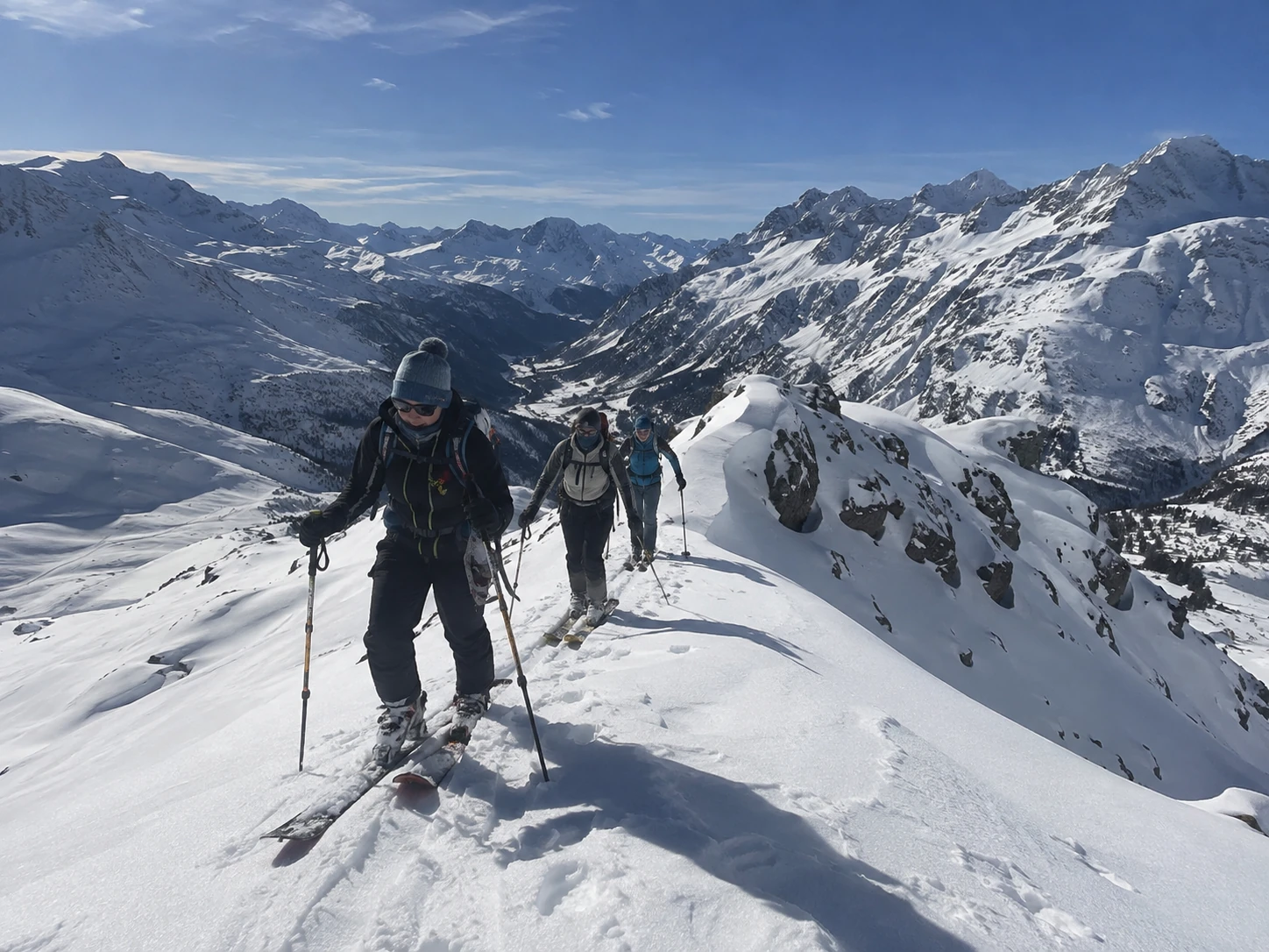 Expédition en ski de randonnée