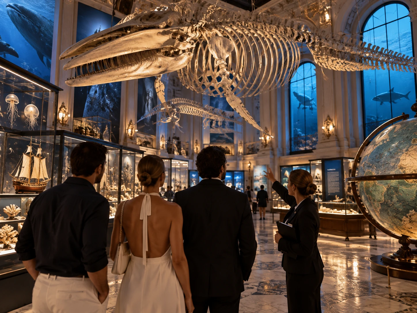 Visite privée du musée océanographique