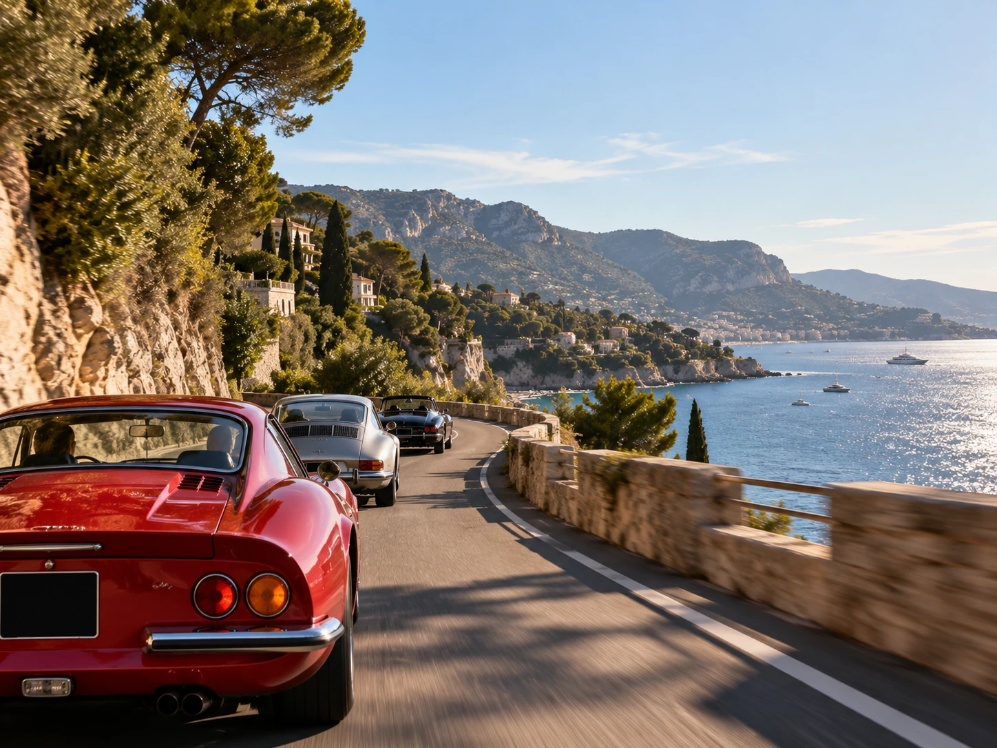 Voiture de collection & coastal ride